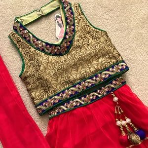 Girls Indian Outfit | Girls Lehenga | Indian Dress